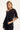 Perfect Stranger Anna Chiffon Poncho Black