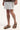 Common Need Alaric Elastic Waist Short White