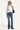 Perfect Stranger Jessie Mid Rise Boot Cut Jean Smoke Blue