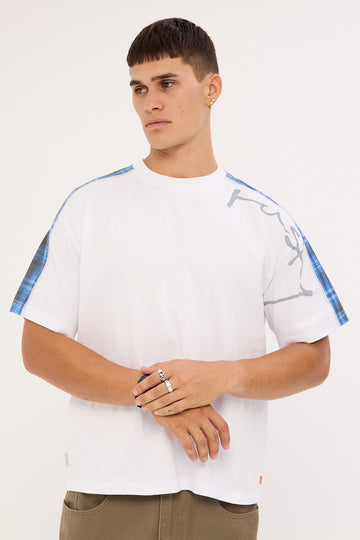 Rusty Lost It Cropped Tee White