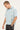 Rusty Crisis Cropped Shirt Sky Blue