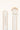 Luck & Trouble Dustline Wide Studded Belt Cream