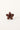 Token Diamante Frangipani Flower Hair Claw Clip Brown