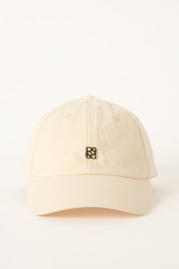 Perfect Stranger Metal Monogram Cap Off White