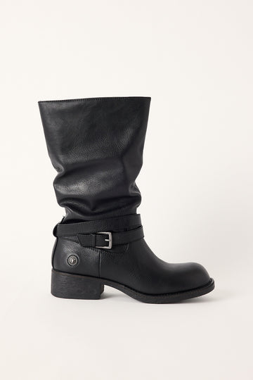 Windsor Smith Womens Welcome Boot Black PU