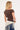 Luck & Trouble Asta Cinched Waist T-shirt Brown