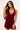 Luck & Trouble Heather Halter Mini Dress Burgundy