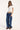 Rusty Burn Baby Loose Low Rise Jean Blasted Deep Sea Blue Denim