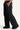 Rusty New Age Wide Leg Fleece Track Pant Black/Yellow
