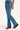 Rusty Paris Low Rise Bootcut Jean Blasted Middy Blue