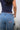Rusty Andy Super Low Rise Wide leg jean Blasted Middy Blue