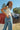 Rusty Andy Super Low Rise Wide leg jean Blasted Middy Blue
