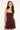 Perfect Stranger Sadie Linen Mini Dress Dark Choc