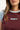 Rusty Bradley Mini Cap Sleeve Tee Burgundy