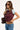 Rusty Bradley Mini Cap Sleeve Tee Burgundy