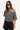 Rusty It's Not On Purpose Off Shoulder Tee Yellow/Navy Stripe