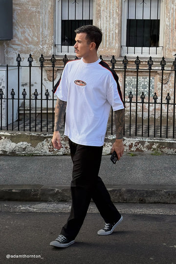 Rusty Faden 4eva Tee White
