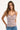 Rusty Stacey Stripe Staple Singlet Cranberry/Pink Stripe