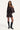 Luck & Trouble Tate Mesh Mini Dress Brown