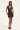 Perfect Stranger Alba Structured Mini Dress Khaki Green