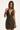 Perfect Stranger Alba Structured Mini Dress Khaki Green