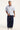 Rusty Morning Glory Cropped Shirt Sky Blue