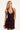 Luck & Trouble Nala Halter Mini Dress Plum