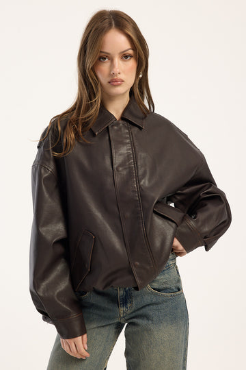 Lioness Kenny Bomber Chocolate
