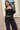 Luck & Trouble Sandler Ruched Halter Top Black