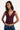 Luck & Trouble Vivi Ruched Top Plum
