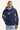 Rusty Titan Fleece Hoodie Dark Blue