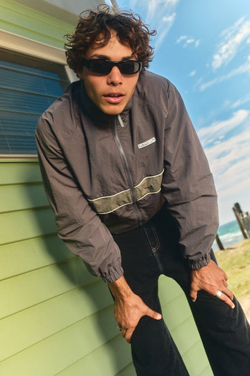 Rusty Hocus Pocus Windbreaker Jacket Carbon