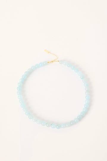 Perfect Stranger Lou Beaded Necklace Blue