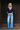 Motel Vernia Plunge Batwing Top Cupro Navy