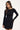 Perfect Stranger Miya Knit Mini Dress Black
