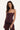 Perfect Stranger Tala Strapless Suiting Top Burgundy
