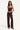 Perfect Stranger Tala Mid Rise Pant Burgundy