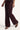 Perfect Stranger Tala Mid Rise Pant Burgundy