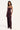 Perfect Stranger Tala Mid Rise Pant Burgundy