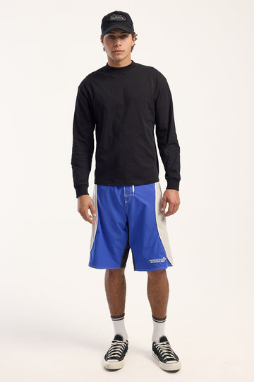 Worship Spacer Boardshort Blue/Black