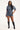 Lioness Bloom Knit Short Grey Blue Stripe