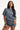 Lioness Bloom Knit Short Grey Blue Stripe