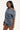 Lioness Bloom Knit Short Grey Blue Stripe