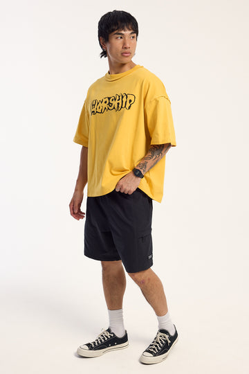 Thrills Tournament Short Black