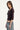 Perfect Stranger Mara V-Neck 3/4 Sleeve T-Shirt Dark Plum