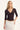 Perfect Stranger Mara V-Neck 3/4 Sleeve T-Shirt Dark Plum
