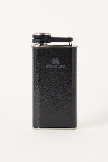 Stanley The Easy Fill Flask 8oz Hammertone Black