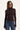 L&t Mock Neck Long Sleeve T-shirt Brown