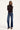 L&t Mock Neck Long Sleeve T-shirt Brown