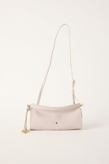 Peta + Jain Cammi Frame Clutch Cream PU